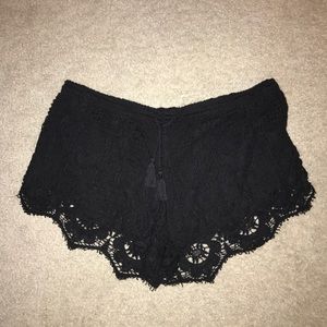 Express crochet shorts